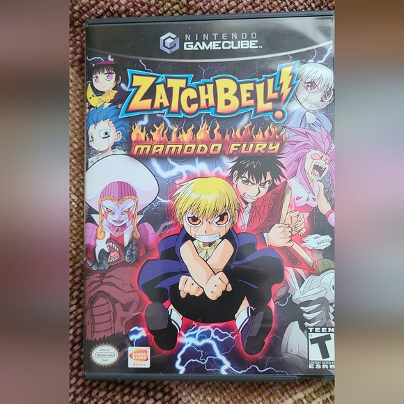Nintentendo Gamecube In Box Mamodo Fury Video Game
